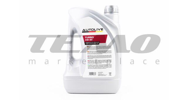 Масло 5W-40 - синтетическое дизельное "DIESEL TURBO", 5L - фото 2