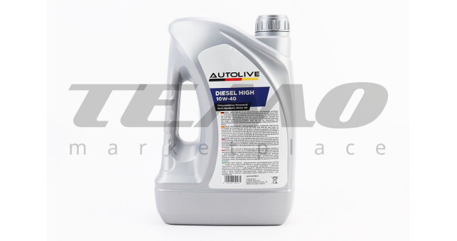 Масло 4T 10W-40 - полусинтетическое универсальное "DIESEL HIGH", 5L - фото 2