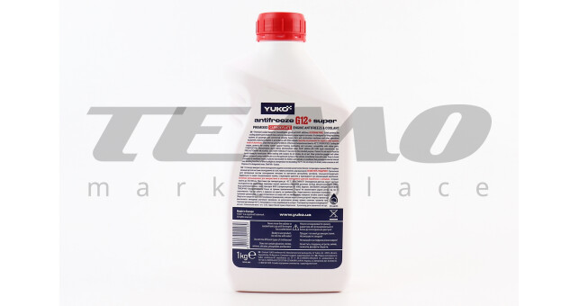 Жидкость охлаждающая -40&deg;C "АНТИФРИЗ G12+", красная 1L - фото 2