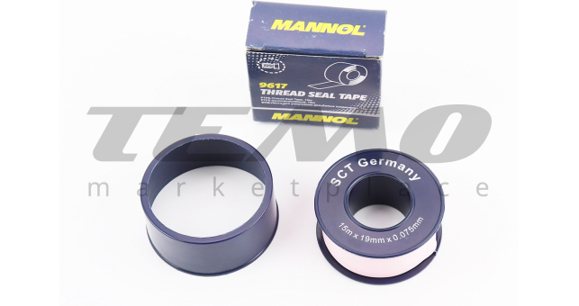 Стрічка різьбових з&#039;єднань &quot;THREAD SEAL TAPE&quot;, 19mm*0,75mm*15m - фото 1