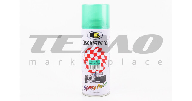 Краска акриловая №3 "ЗЕЛЕНЫЙ ЛАЗУРНЫЙ МЕТАЛЛИК", Аэрозоль 400ml - фото 1