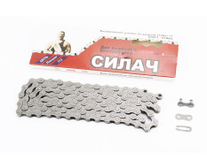 Ланцюг приводний 1/2х1/8х112L 1 швидкість, сірий (Силач)