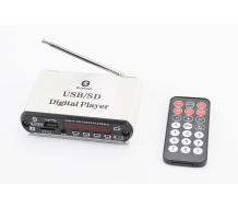 АУДИО-блок с антеной (Bluetooth, МРЗ-USB/SD, FM-радио, пультДУ), тип 2