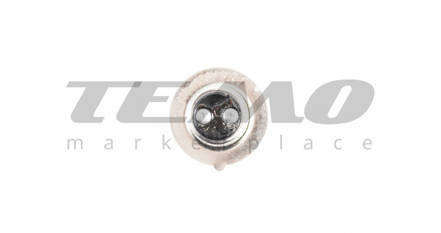 УЦЕНКА Лампа фары P15D-25-1 12V 18/18W, (незначительный заводской дефект, см. фото) - фото 2