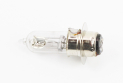 УЦЕНКА Лампа фары P15D-25-1 12V 18/18W, (незначительный заводской дефект, см. фото) - фото 1