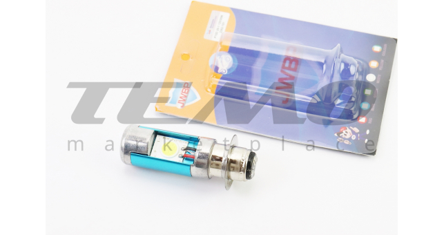 Лампа фары диодная P15D-25-1 - LED-2 - фото 1