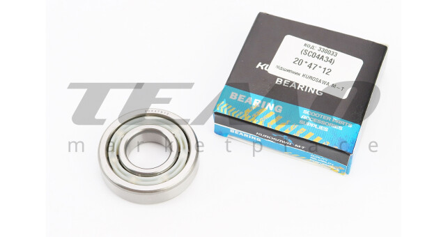 Підшипник колінвалу KUROSAWA TACT/PAL 20x47x12 SC04A34CS24PX1 - фото 1