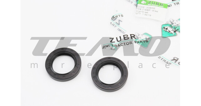 Сальник (30x45x8) к-кт 2шт, колінвала, 173F/178F - фото 1