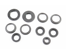 Сальники 17x30x7/10; 22x35x7; 23x36.5x6-2шт; 25x52x6; 34x43x5/8-4шт; 34x52x9 Планета к-кт 10шт