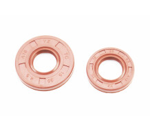 Сальники к-кт 2шт (15x28x4,5; 15x35x4,5) коричневый