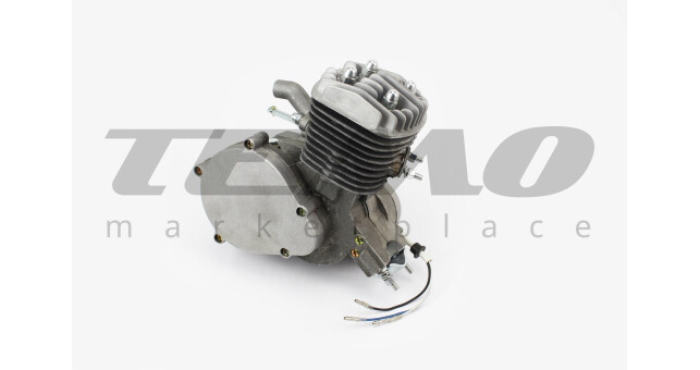 Двигун велосипедний 2Т, СІРИЙ - фото 2