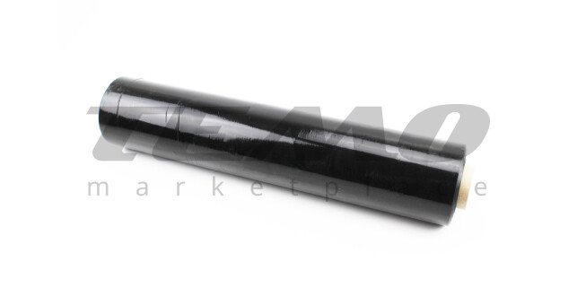 Стрейч пленка (17мкм*500мм*360м) черная, нетто 2,8кг - фото 1