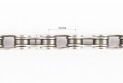 Цепь приводная 1/2х3/32х116L 8 скоростей, серебристая X8 - фото 2