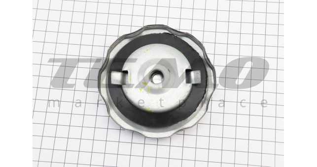 УЦЕНКА Крышка бака топливного для генератора 2-9 кВт d-93 мм 168F/170F/173F/177F/182F/188F/190F металл хром - фото 2