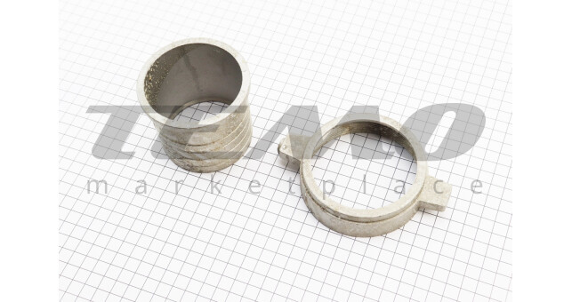 УЦІНКА Мотопомпа Перехідник мотопомпи з фланця на шланг, алюміній к-кт 2шт, 3" (74mm) (нетоварний вигляд, див. фото) - фото 1