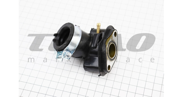 УЦЕНКА Патрубок карбюратора (стандарт) (незначительный дефект литья см. фото) - фото 1