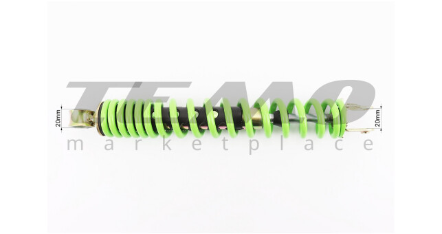 Амортизатор задній JWBP GY6/Honda L-310 мм d-43 мм (втулка 10 мм вилка 8 мм) зелений - фото 3