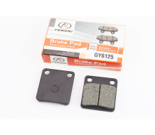 Гальмівні колодки (дискові) Honda DI050 / Tact 50; DAELIM GZ50; SYM- Orbit 50; KYMCO- MXU 400 к-кт 2шт чорні