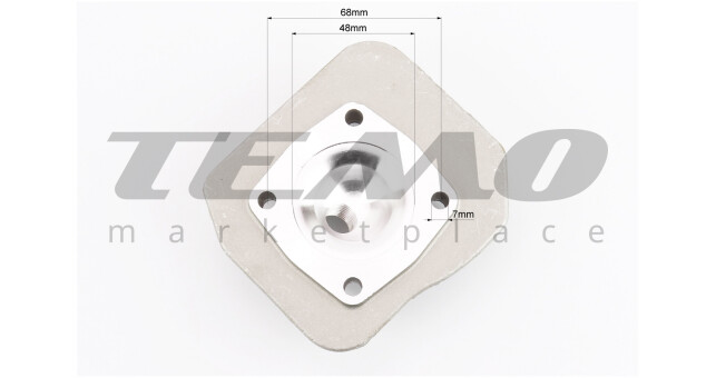 Головка цилиндра Honda DIO 80 48 мм - фото 3