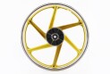 Диск задний литой 17x1.6 ALPHA/ACTIVE жёлтый - фото 3