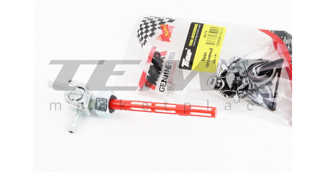 Паливний кран ALPHA з бічним штуцером, тонкий корпус крана - фото 1