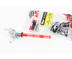 Паливний кран ALPHA з бічним штуцером, тонкий корпус крана