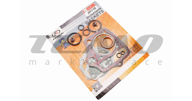 Прокладки поршневої JH-110cc-52,4мм, к-кт 15 деталей - фото 2