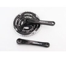 Шатуны "квадрат" 170 мм, 48.38.28T MTB, чёрные GS-P323