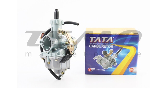 Карбюратор TATA PZ27 CB/CG-150 d-27 мм дросель під трос з прискорювальним насосом - фото 1