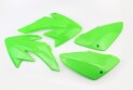 Пластик комплект деталей 7шт Honda CRF70/KAYO CRAZY CAT 140cc/GEON X-PIT зелёный - фото 1