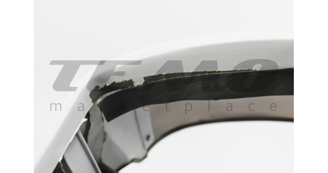 Обтічник фари Viper квадратної + вітровик пластик білий - фото 3