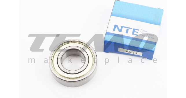 Підшипник NTE 6205 Z 25x52x15 - фото 1