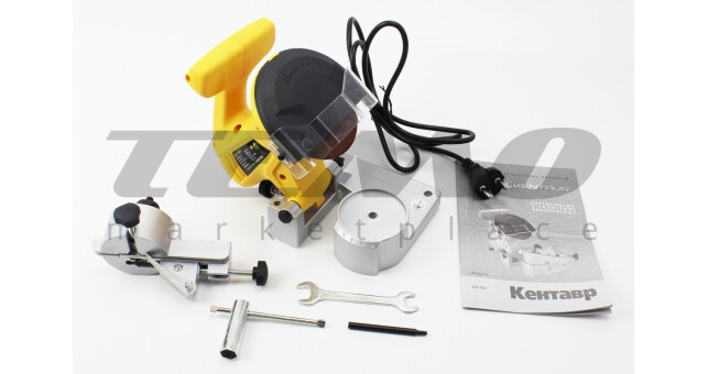 Верстат заточний "КЕНТАВР" С3-101 (220V, 1800Ват, 3000об/хв., 1 диск) - фото 1