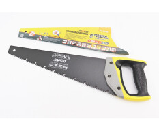 Ножівка по дереву 400мм, 9TPI MAX CUT, загартований зуб, 3D заточування, тефлонове покриття, BLACK ALLIGATOR 14-2440