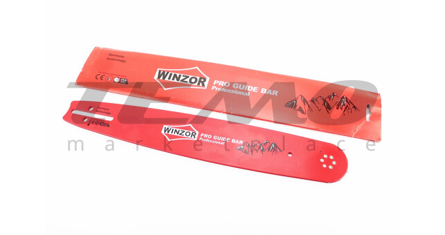Шина для бензопили WINZOR 15" 1.5 мм 3/8" 56-57 ланок L-45 см PRO SERIA - фото 1