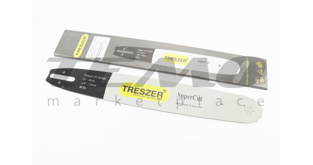Шина для бензопили TRESZER 18&quot; 1.6 мм 3/8&quot; 66 ланок L-53 см MS-290/291/310/341/360/361/362/440/441/460/461/650/660 - фото 1