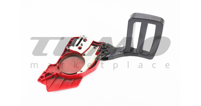 Ручка гальма у зборі 4500/5200 - коса, метал Тип 5 - фото 2