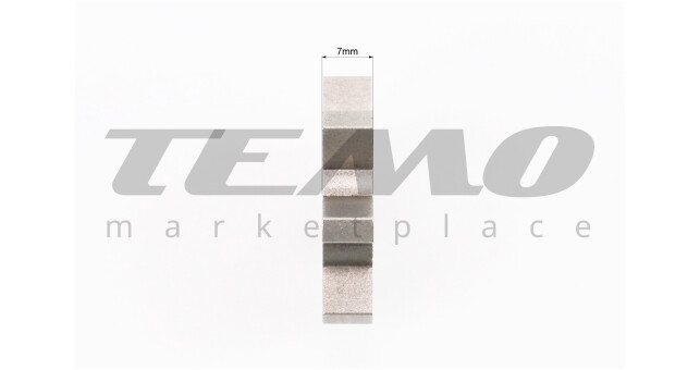 Звезда цепи 3/8-7 (D-35mm, d-12mm, H-7mm) Einhell, Craft - фото 3