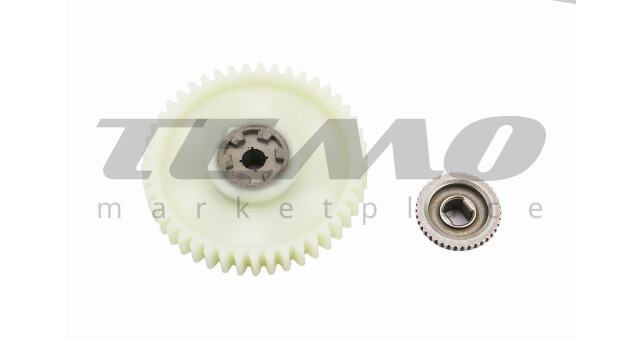 Шестерня привода ведуча к-кт 2шт (D-95,3mm, d-10mm, H-17mm, Z-45, Z-30) Matrix - фото 2