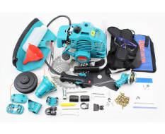 Триммер (мотокоса) MAKITA 1E40F-5 - 2,9кВт (шпуля-1шт+нож 3Т-1шт+40Тпоб-1шт, труба D-28mm x 9T)