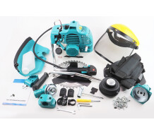 Тример (мотокоса) MAKITA RBC5400 - 5,4 кВт (шпуля-1шт+ніж 3Т-1шт+40Тпоб-1шт, труба D-28mm x9T)