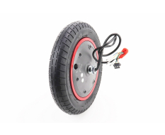 Колесо-ЕЛЕКТРО-МОТОР 10" 36V-350W, пром-підшипник (15х32х9) 6002 2RS, Е9 МАХ (електросамокат), (можливі подряпини див. фото)