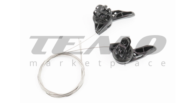 Перемикачі (манетка) 3x6 швидкості, чорні SL-TZ 500 - фото 2