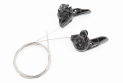 Перемикачі (манетка) 3x6 швидкості, чорні SL-TZ 500 - фото 2