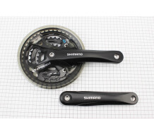 Шатуны "квадрат" 170мм, 42.32.22T MTB, алюминиевые, чёрные ACERA FC-M361