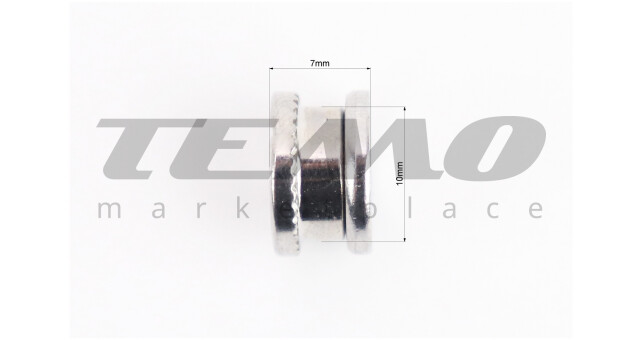 Бонка кріплення заднього перемикача 10мм, під шестигранник 5мм - фото 3