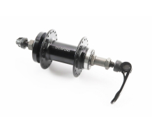 Втулка задняя MTB алюминиевая 14Gx36H под вольнобег, Disk-brake, крепл. эксцентрик, чёрная SF-A210R