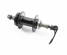 Втулка задня MTB алюмінієва 14Gx36H під вільнобіг, Disk-brake, кріпл. ексцентрик, чорна SF-A210R