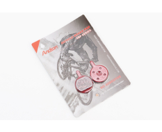 Гальмівні колодки Disk-brake (PROMAX DSK-400,410,610,610J,650,650J, XNINE), червоні YL-1048
