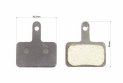 Гальмівні колодки Disk-brake (Shimano BR-M416,575,495,486,485,446,445,395,375), без скоби, чорні - фото 2